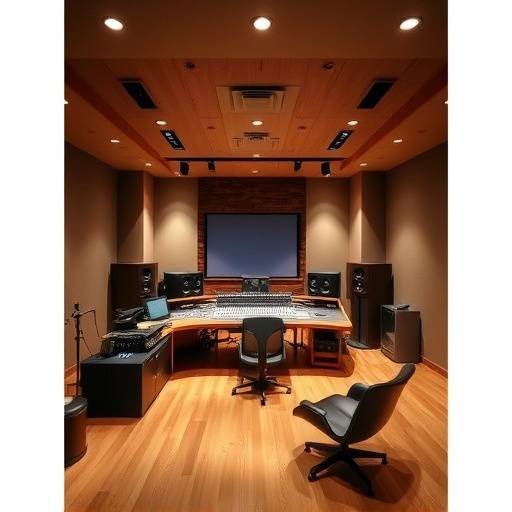 SOUNDSCAPES JAPANのメインミキシングルーム