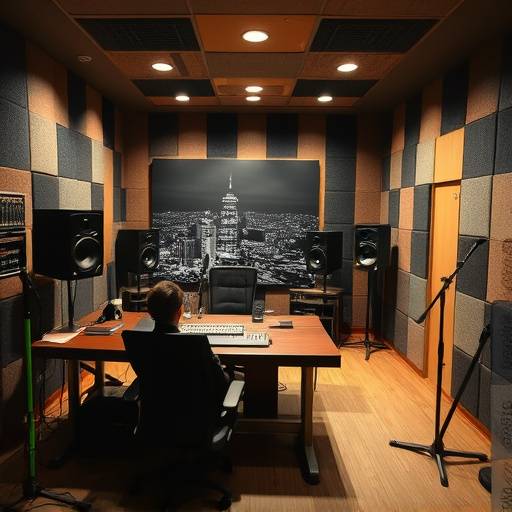 SOUNDSCAPES JAPANの録音ブース